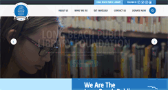 Desktop Screenshot of lbplfoundation.org